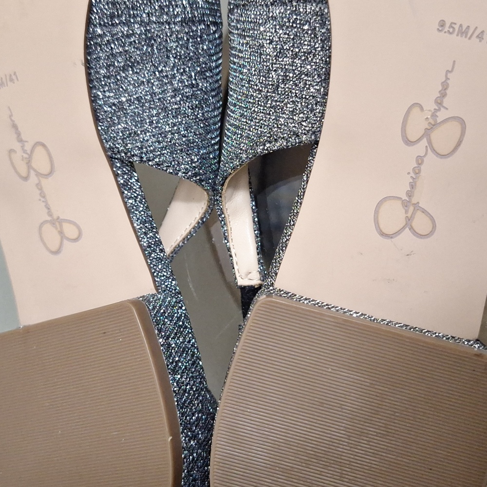 Jessica Simpson Glittery Slingbacks - Picture 9 of 9